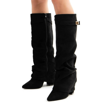Atelier Knee-High Boots (Brown)