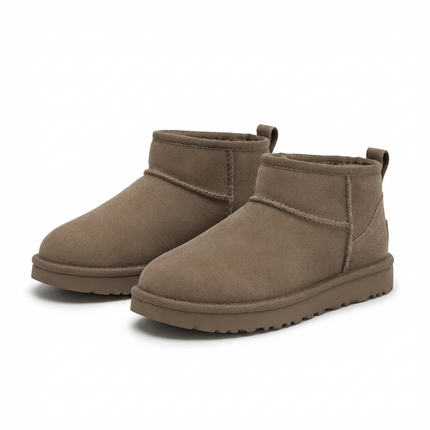Sophia Fuzzie Bootie (Tan)