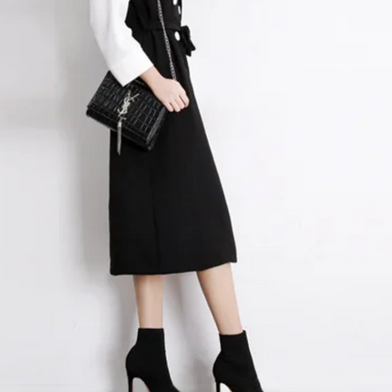 Elara Peep-Toe Heel (Black)
