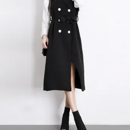 Elara Peep-Toe Heel (Black)