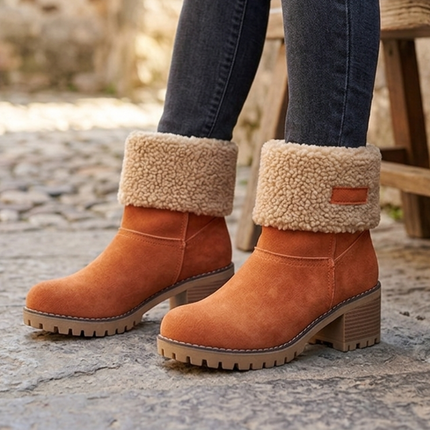 Juniper Fuzzie Boot (Orange)