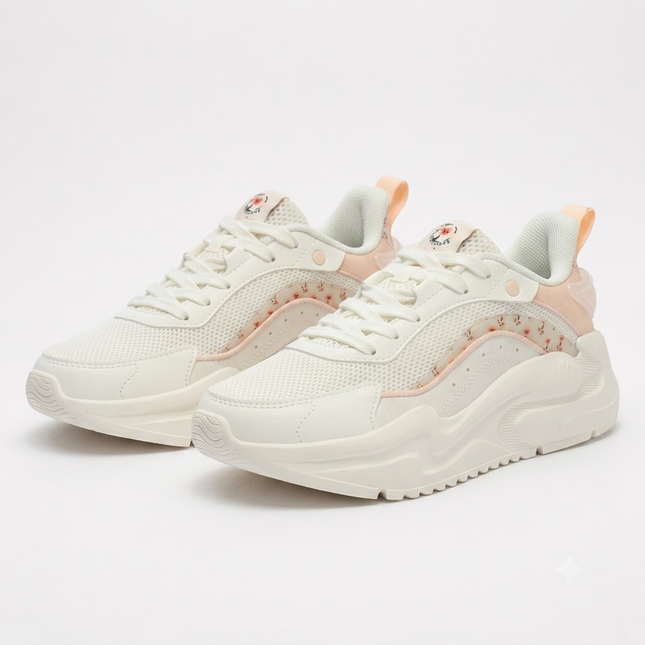 Luna Sneaker (White/Pink)