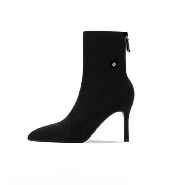 Zara Heel (Black - Heel 8cm)