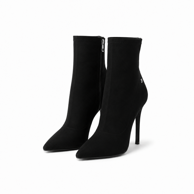 Zara Heel (Black - Heel 10cm)