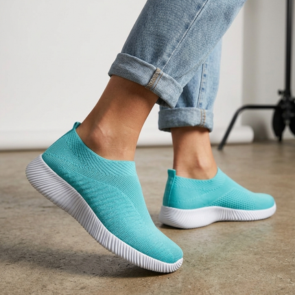 Ava Sneaker (Teal)
