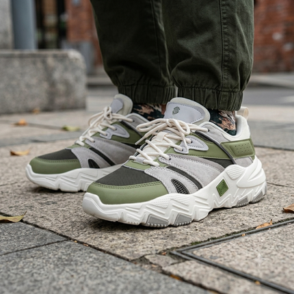Iris Sneaker (White/Green)