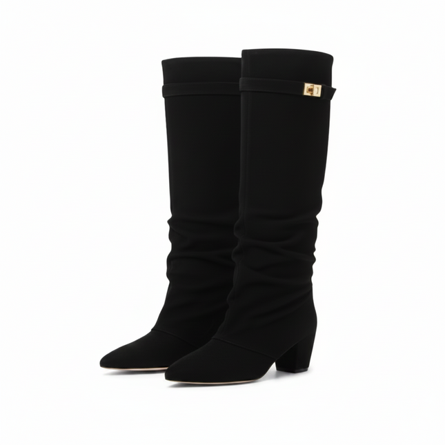 Atelier Knee-High Boots (Black)