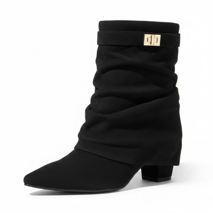 Atelier Knee-High Boots (Black Short)