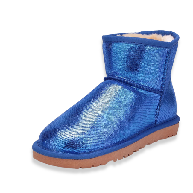 Freya Fuzzie Boot (Blue)