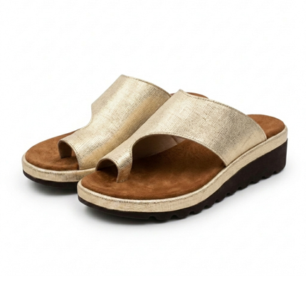 ComfyStep Sandal (Silver)