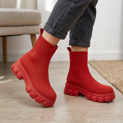 Harper Boot (Red)