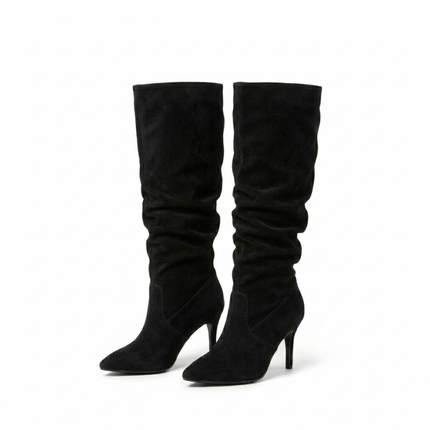 Allure Knee High Boots (Black)
