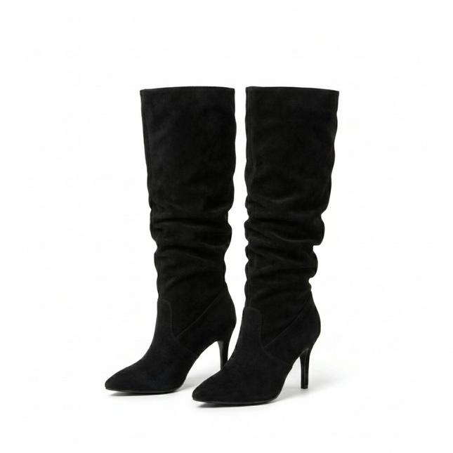 Allure Knee High Boots (Black)