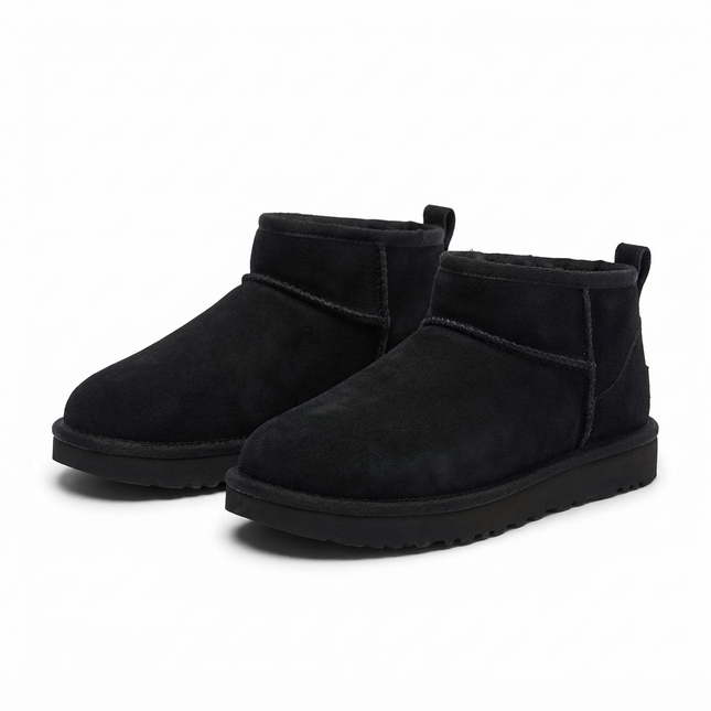 Sophia Fuzzie Bootie (Black)