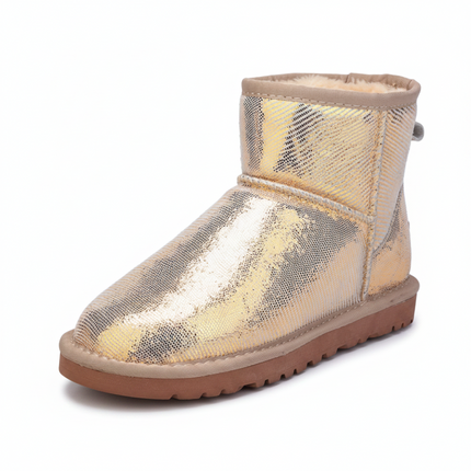 Freya Fuzzie Boot (Gold)