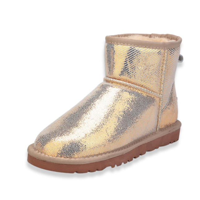 Freya Fuzzie Boot (Gold)