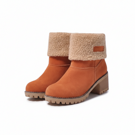 Juniper Fuzzie Boot (Orange)