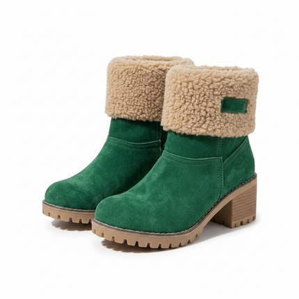 Juniper Fuzzie Boot (Green)