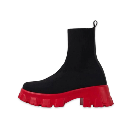 Harper Boot (Black/Red)