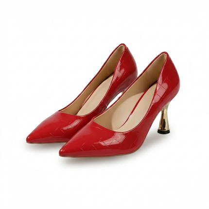 Vex Stiletto Pumps (White)
