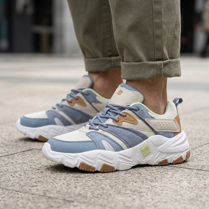 Iris Sneaker (White/Blue)