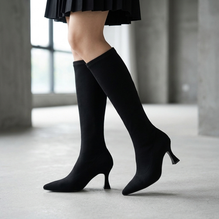 Eclipse Tall Boots (Black)