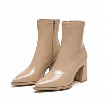 Gwendolyn Ankle Boots (Brown)
