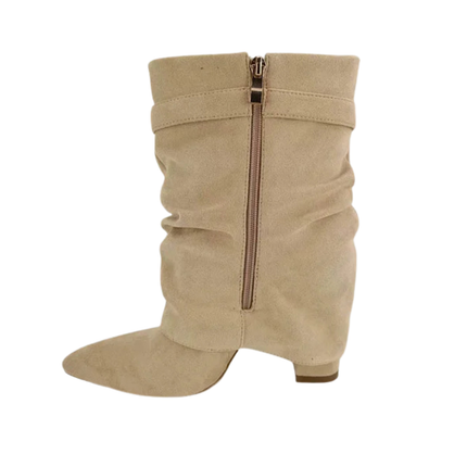 Atelier Knee-High Boots (Black PU)