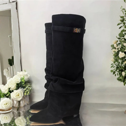 Atelier Knee-High Boots (Black Short)