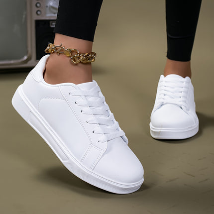 EcoStride White Sneakers (White)