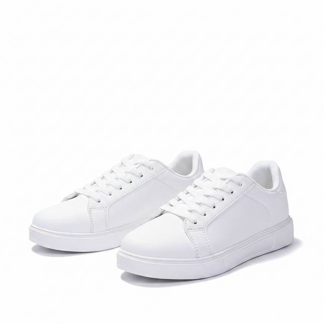 EcoStride White Sneakers (White)