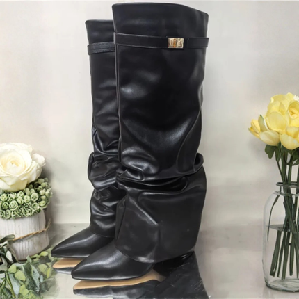 Atelier Knee-High Boots (Black)