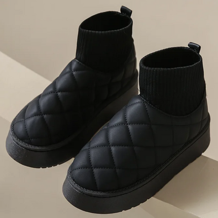 Amara Plush Boot (Black)