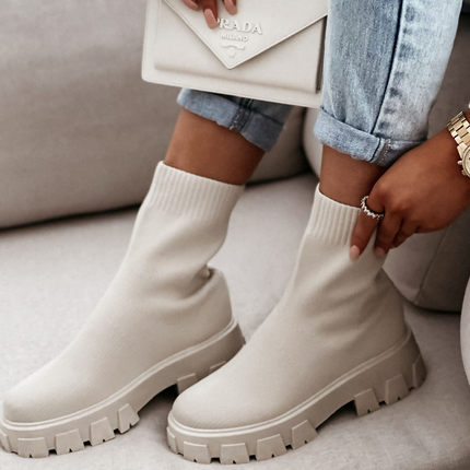 Harper Boot (Beige)