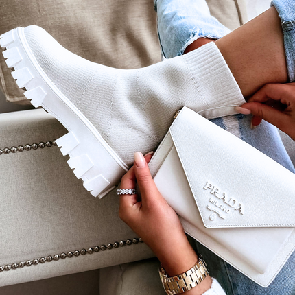 Harper Boot (White)