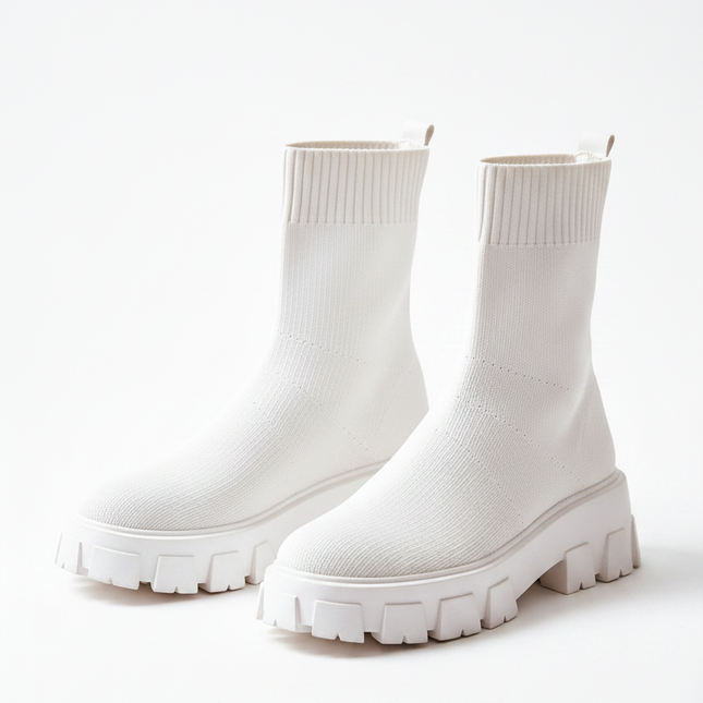 Harper Boot (White)