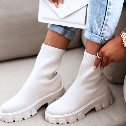 Harper Boot (White)
