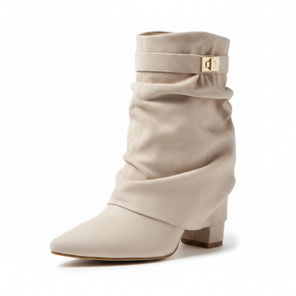 Atelier Knee-High Boots (Gray Short)