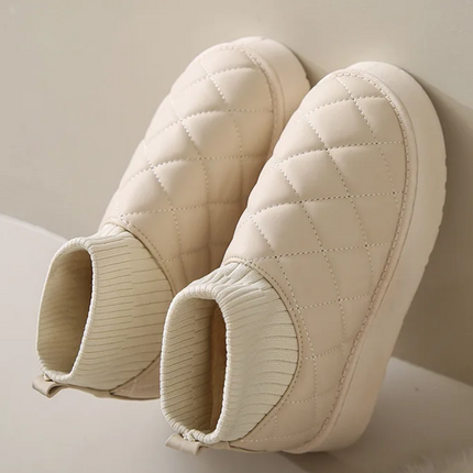 Amara Plush Boot (Cream)