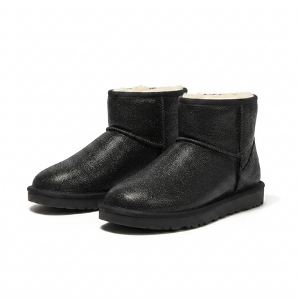Freya Fuzzie Boot (Black)