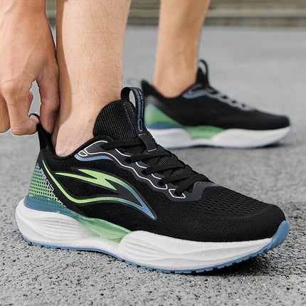 Aurora Stride Runners (White + Red)
