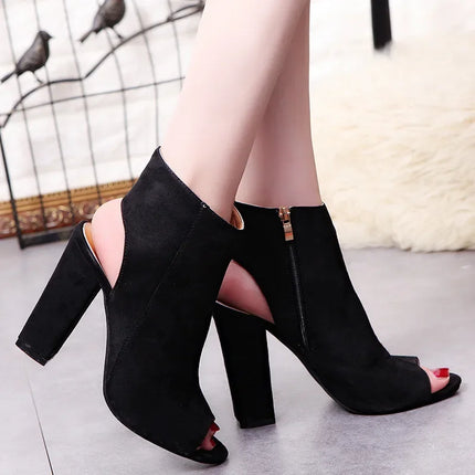 Delphine Heel (Pink)