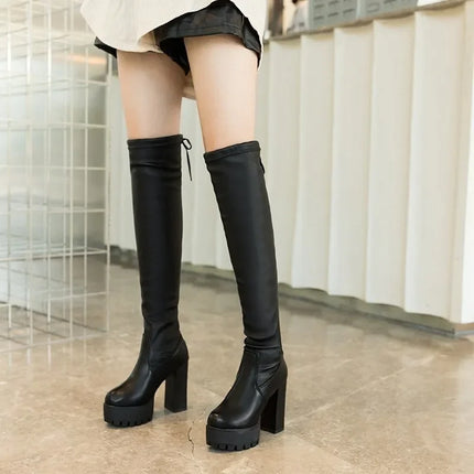 Nova Knee-High Boot (Leather)
