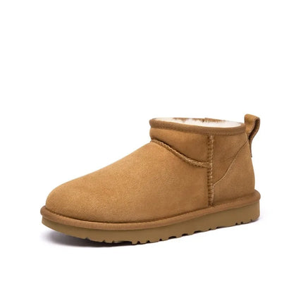Sophia Fuzzie Bootie (Khaki)