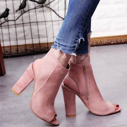 Delphine Heel (Pink)
