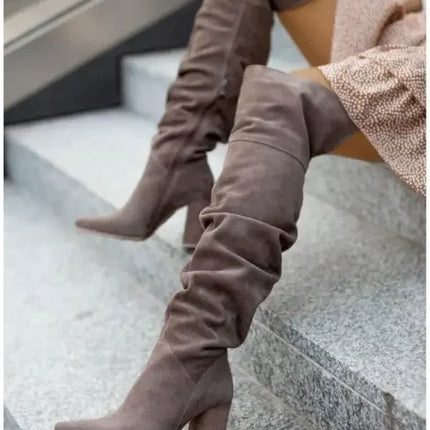 Theodora Over-Knee Boots