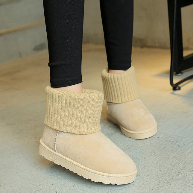 Alara Fuzzie Boot (Beige)