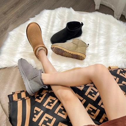 Sophia Fuzzie Bootie (Black)