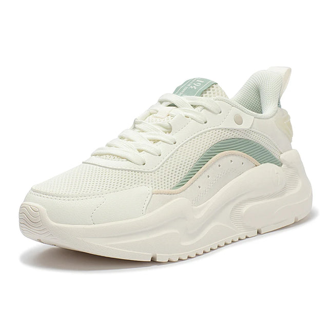 Luna Sneaker (White/Green)