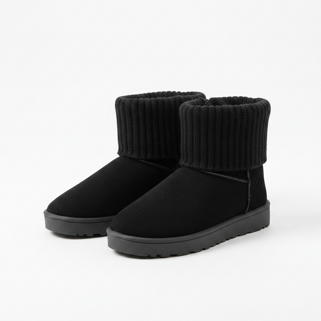 Alara Fuzzie Boot (Black)